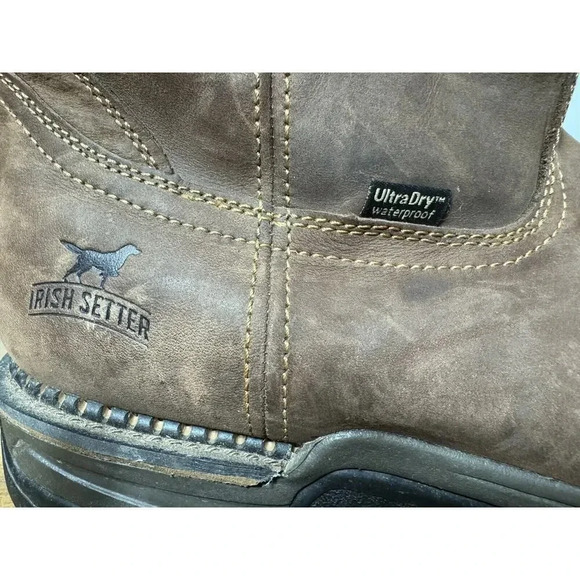 Irish Setter Two Harbors Men's 11in Pull-On Boot Size 14D - Picture 4 of 9